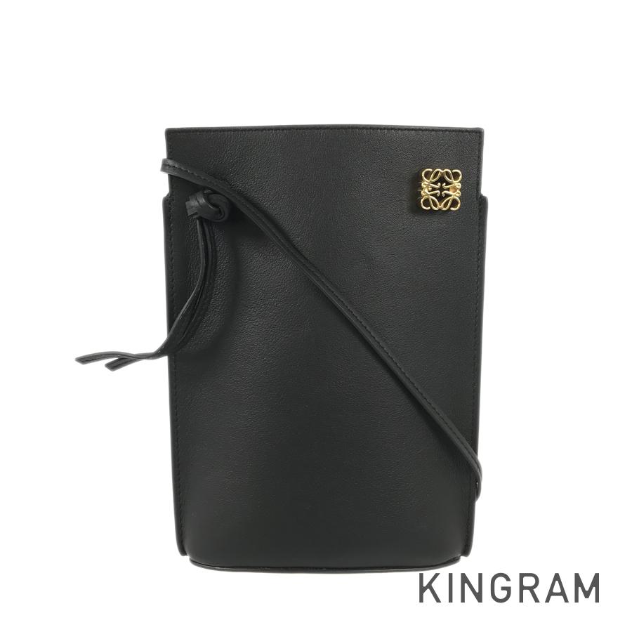 ロエベ LOEWE ダイスポケット レザー ショルダーバッグ fto【中古】のサムネイル