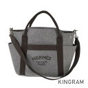 エルメス HERMES サックドパンサージュ・グルーム フェルト トートバッグ fhb【中古】