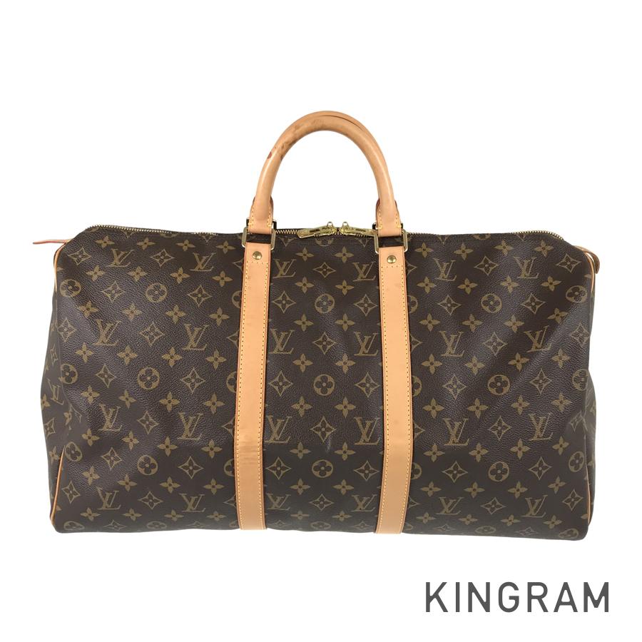 ルイ・ヴィトン LOUIS VUITTON モノグラム キーポル 50 M41426 PVC ボストンバッグ mi【中古】