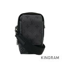 ルイ・ヴィトン LOUIS VUITTON モノグラム エクリプス リバース ダブル フォン ポーチ M81321 PVC ショルダーバッグ ssh【中古】