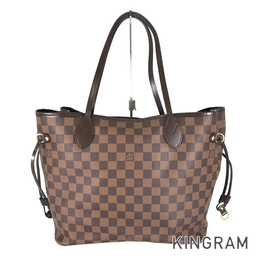 ルイ・ヴィトン LOUIS VUITTON ダミエ ネヴァーフル MM N51105 PVC トートバッグ mi【中古】