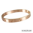 カルティエ CARTIER ラブ K18PG ブレスレット sst【中古】