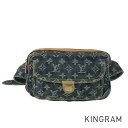 ルイ・ヴィトン LOUIS VUITTON モノグラム デニム バムバッグ M95347 デニム ウエストポーチ sst【中古】