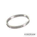 カルティエ CARTIER ラブ K18WG ダイヤモンド ブレスレット sst【中古】