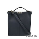 フェンディ FENDI ピーカブー アイシーユー 7VA528 レザー トートバッグ fhb【中古】