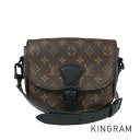 ルイ・ヴィトン LOUIS VUITTON モノグラム マカサー モンスリ メッセンジャー PM M47060 PVC ショルダーバッグ sst【中古】