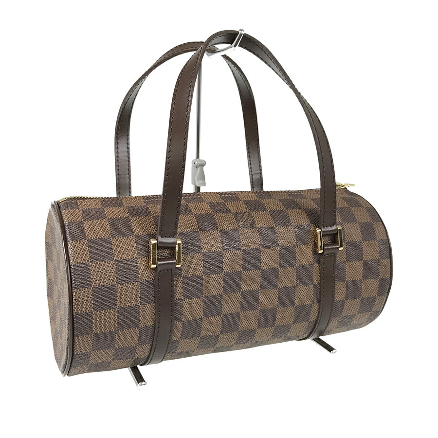ルイ・ヴィトン LOUIS VUITTON ダミエ パピヨン PM N51304 PVC ハンドバッグ st【中古】