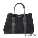 エルメス HERMES ガーデンパーティ MM トワルオフィシエ トートバッグ fhb【中古】