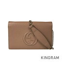 グッチ GUCCI インターロッキングG ソーホー 598211 レザー ウォレットバッグ ftj【中古】(4)