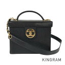 シャネル CHANEL キャビアスキン バニティケース kkd【中古】
