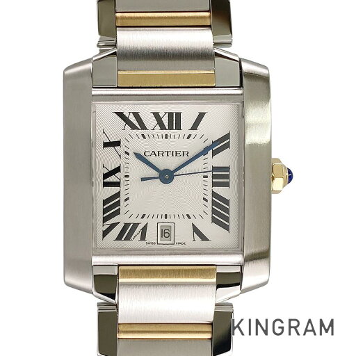 カルティエ CARTIER タンク フランセーズ LM W51005Q4 SS YG 自動巻 メンズ 腕時計 fie【中古】 カルティエ CARTIER タンク フランセーズ LM W51005Q4 SS YG 自動巻 メンズ 腕時計 fie【中古】