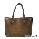 ベルルッティ Berluti カリグラフィ トゥジュール A0149 レザー トートバッグ sh【中古】