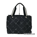 シャネル CHANEL トラベルライン ナイロン トートバッグ kkd【中古】