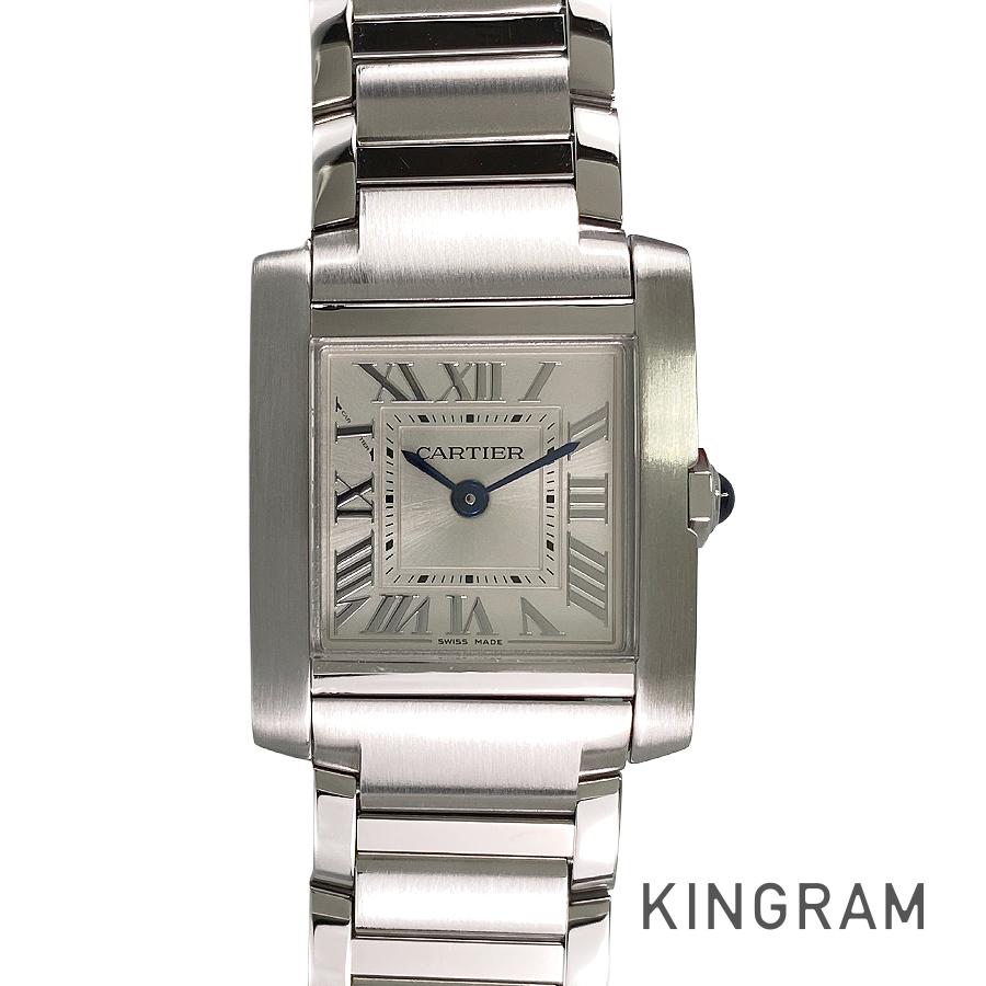 カルティエ Cartier タンク フランセーズ SM WSTA0065 SS クォーツ レディース 腕時計 sss【中古】(2)