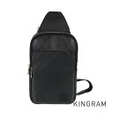 ルイ・ヴィトン LOUIS VUITTON ダミエ アンフィニ アヴェニュー スリングバッグ N45303 レザー ボディバッグ fto【中古】