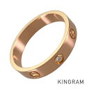 カルティエ CARTIER ミニラブ K18PG ダイヤモンド 17号(57) リング sss【中古】