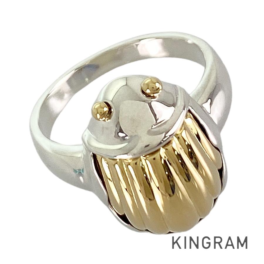 ティファニー TIFFANY&Co. スカラベ Sv925 11号(51) リング fto【中古】