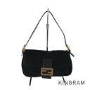 フェンディ FENDI マンマ 26424 スエード ショルダーバッグ sh【中古】