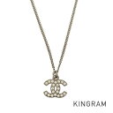 シャネル CHANEL メタル ラインストーン ネックレス kkd【中古】