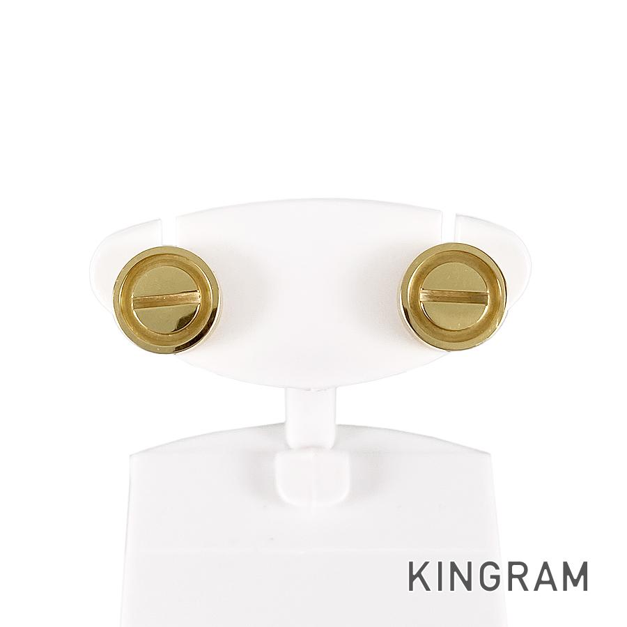 カルティエ Cartier ラブ K18YG ピアス s