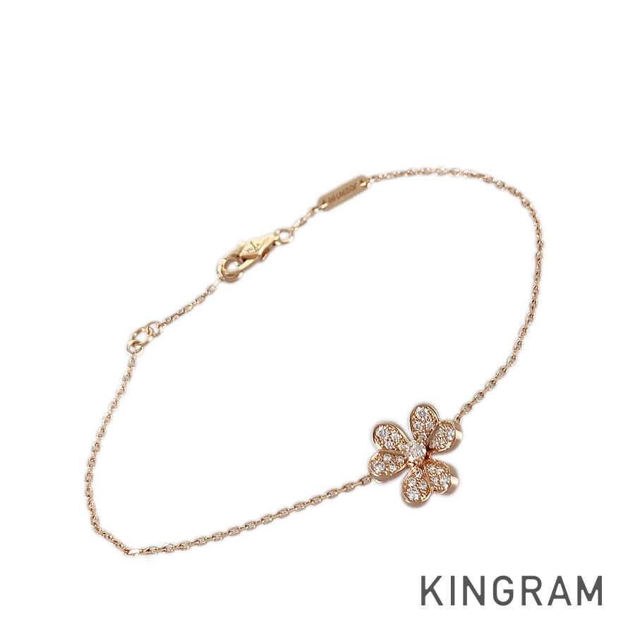 ヴァンクリーフ＆アーペル Van Cleef & Arpels フリヴォル ミニモデル VCARP7RD00 K18PG ダイヤモンド ブレスレット sst【中古】