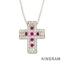 ダミアーニ Damiani ベルエポック XS K18WG ルビー ダイヤモンド ネックレス sss【中古】