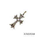 クロムハーツ CHROME HEARTS タイニーCHプラスチャーム Sv925 ダイヤモンド ペンダントトップ fke【中古】