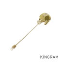 ギメル Gimel K18YG ダイヤモンド ブローチ sss【中古】