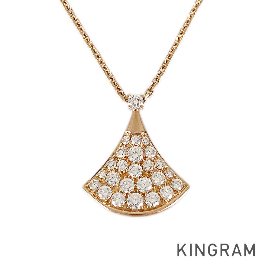 ブルガリ BVLGARI ディーヴァドリーム K18PG ダイヤモンド ネックレス sst【中古】のサムネイル