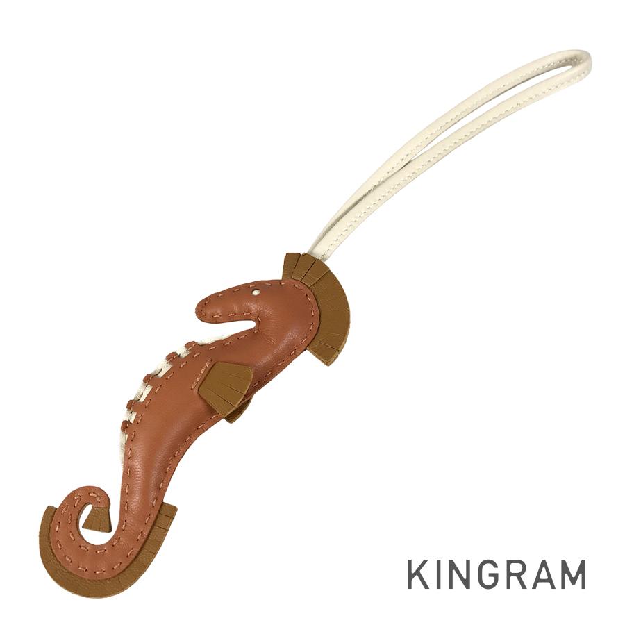 エルメス HERMES イポ タツノオトシゴ レザー バッグチャーム fhb【中古】