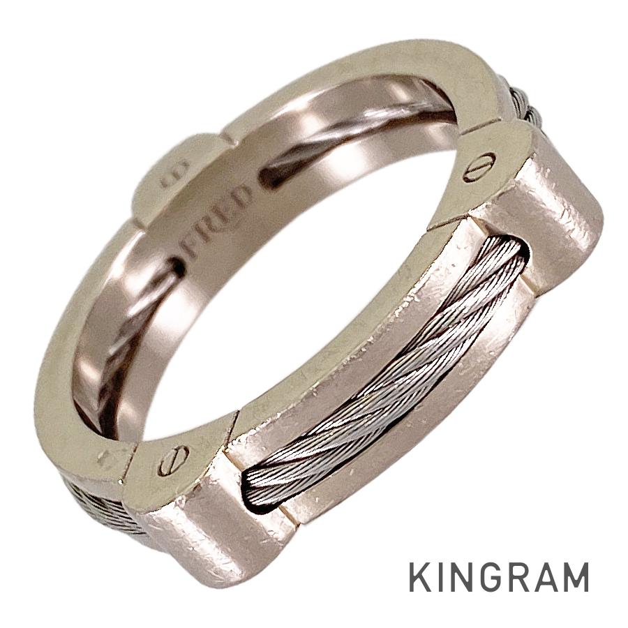 フレッド FRED フォース10 ウインチ K18WG 18.5号(58-59) リング sss【中古】