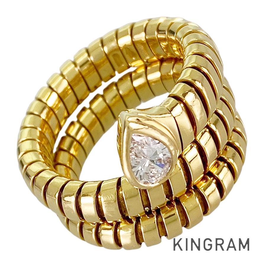 ブルガリ BVLGARI トゥボガス K18YG ダイヤモンド 12.5号(52-53) リング s ...