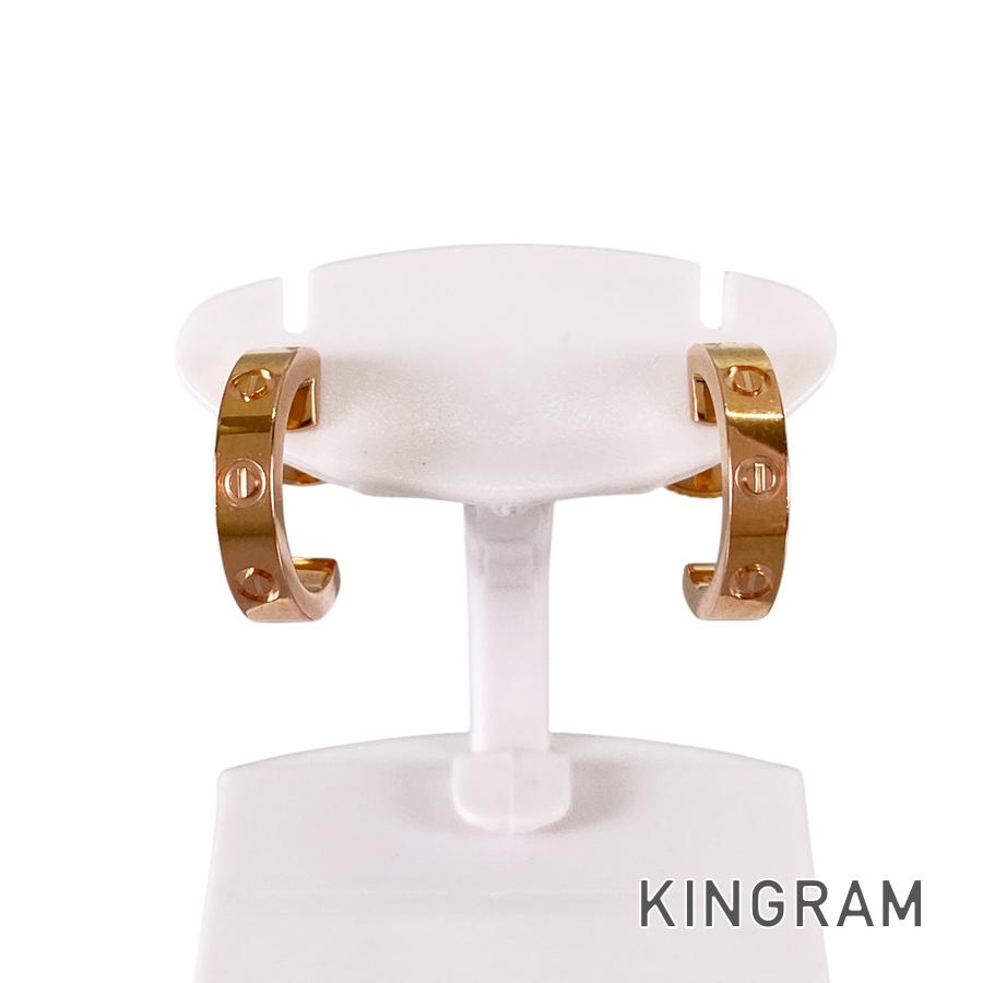 Earrings - カルティエ Cartier ミニラブ K18PG ピアス ste【中古】