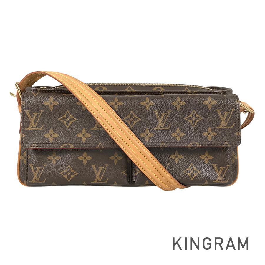 乐天商城 - ルイ・ヴィトン LOUIS VUITTON モノグラム ヴィヴァシテ MM M51164 PVC ショルダーバッグ sst【中古】