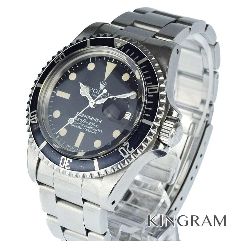 ロレックス ROLEX サブマリーナー Ref.1680 フチナシ ハック有 OH済 自動巻 メンズ 腕時計 te 【中古】