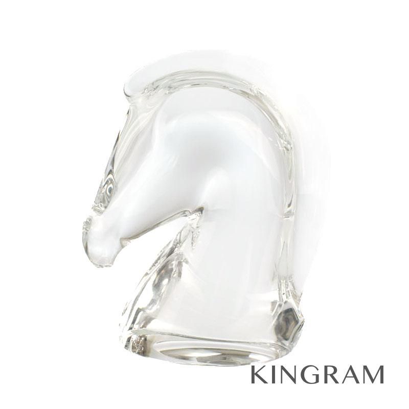 エルメス HERMES 筆記用具 サマルカンド ペーパーウェイト ホース 置物 ガラス 筆記用具 gi 【中古】のサムネイル