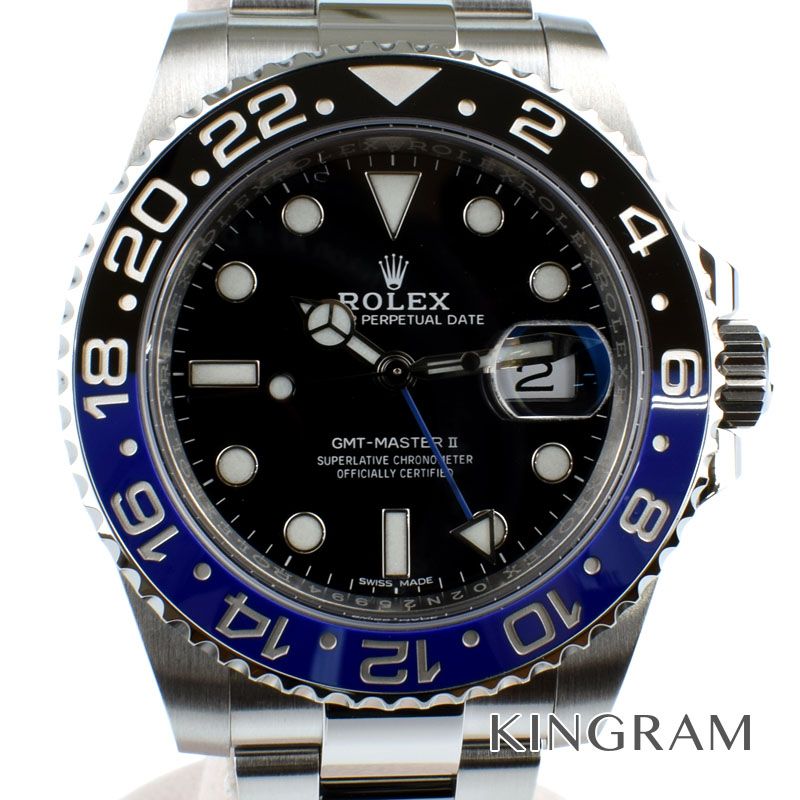 ロレックス ROLEX GMTマスター2青×黒 Ref.116710BLNR 自動巻 ランダム メンズ 腕時計 tate 【中古】