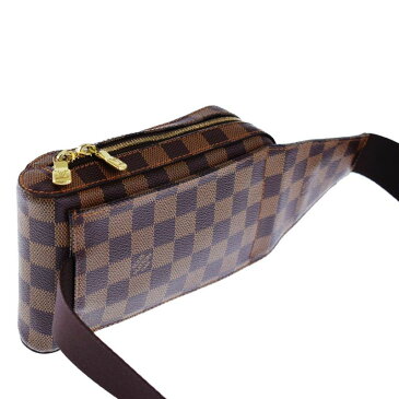 ルイ・ヴィトン LOUIS VUITTON ダミエジェロニモス ショルダーバッグ N51994 エベヌ PVC ボディバッグ・ウエストポーチ gi 【中古】