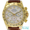 ロレックス ROLEX コスモグラフ デイトナ 16518NA U番 クロノグラフ ホワイトシェル文字盤 メンズ時計 te 【中古】