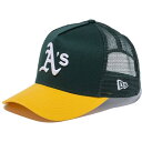 ニューエラ メッシュキャップ アスレチックス NEW ERA 9FORTY A-Frame Trucker オークランド・アスレチックス ニューエラキャップ 正...