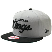 NEWERA(ニューエラ)より、NHLの人気チーム、ロサンゼルスキングスのスナップバックキャップ