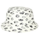 7UNION 7ユニオン Tropical Fish Bucket Hat ハット バケットハット 帽子 ホワイト ICVW-503