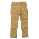 ナインルーラーズ NINE RULAZ LINE Damaged Favorite Fit Pants パンツ ダメージ カーキ NRAW16-010
