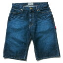ナインルーラーズ NINE RULAZ LINE Carpenter Denim Shorts デニムショーツ ペインターショーツ NRSS17-025 インディゴデニム
