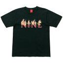 NINE RULAZ LINE ナインルーラーズ Flame Logo Tee 半袖 Tシャツ NRSS17-037 ブラック