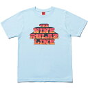 NINE RULAZ LINE ナインルーラーズ Graffiti Logo Tee 半袖 Tシャツ NRSS17-041 ライトブルー