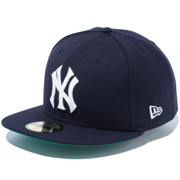 正規取扱店 送料無料 ニューエラ キャップ KINGS別注 NEW ERA 59FIFTY COOPERSTOWN ニューヨーク ヤンキース 1958～67年モデル 帽子 メンズ レディース プレゼント ネイビー/ホワイト/ケリーグリーン アンダーバイザー 11773663