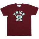 7ユニオン Tシャツ 7UNION Property Of 7union Tee IPVW-013C WINE ワインカラー