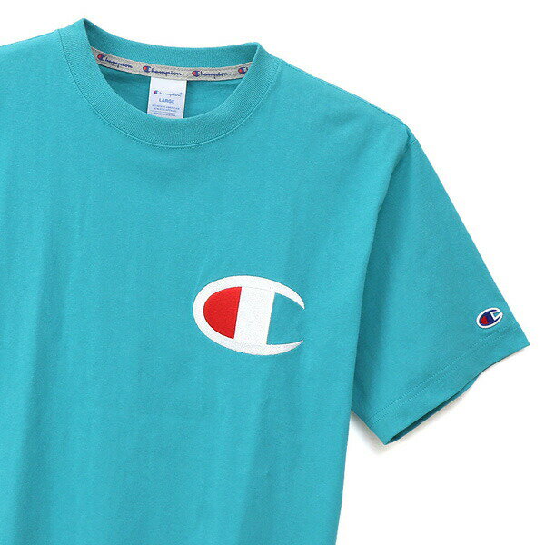 チャンピオン Tシャツ メンズ CHAMPION アクションスタイル 19SS アクア S-XL C3-F362