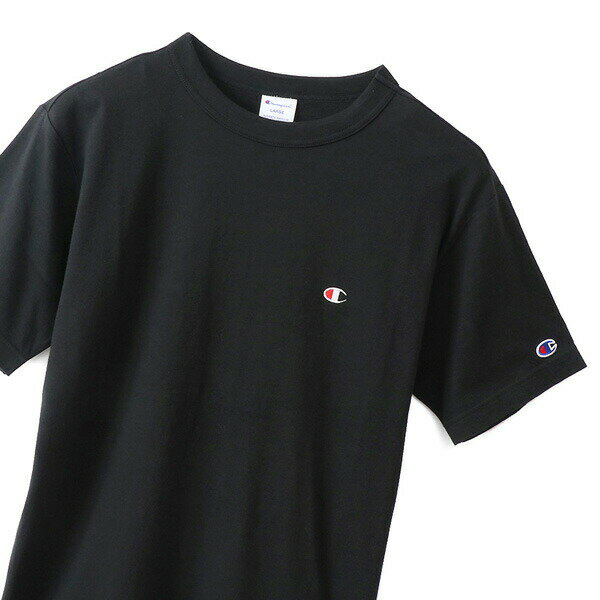 チャンピオン Tシャツ メンズ CHAMPION ベーシック チャンピオン 19SS 胸Cロゴ ワンポイント ブラック S-XL C3-P300